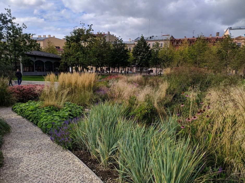 Травяной сад новая Голландия в Санкт-Петербурге