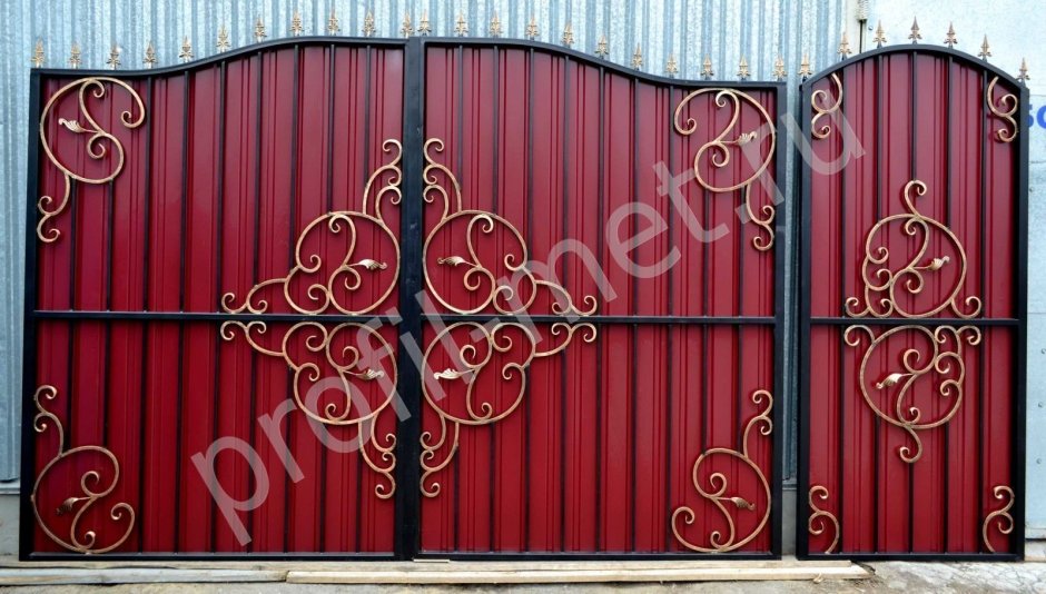 Эскизы кованых ворот