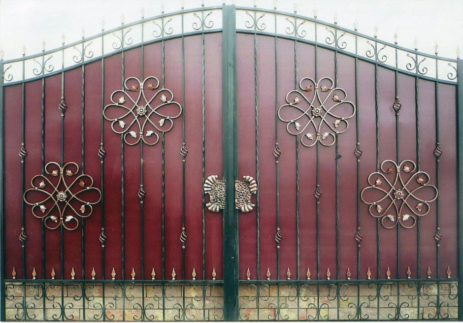 Узоры векторные ворота