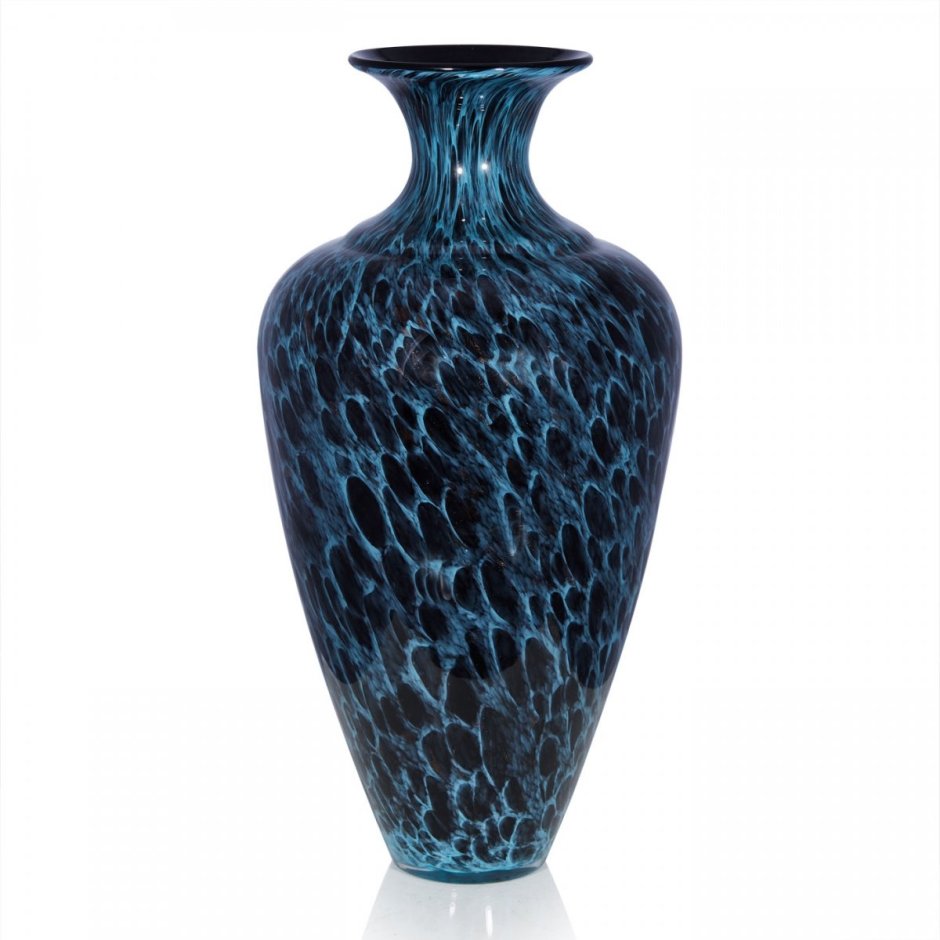 Ваза 70см Кристалл напольная черный керам. (1) 5179048