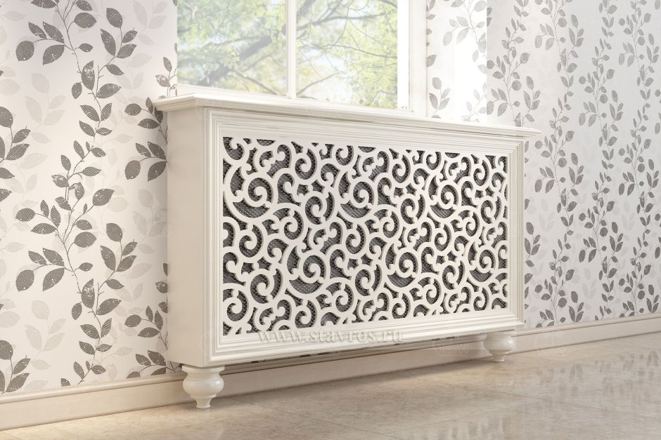 Прорезная резьба решетки