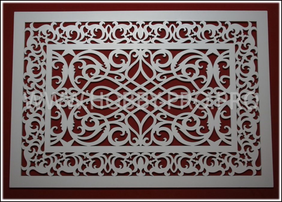 Экран для батареи из фанеры