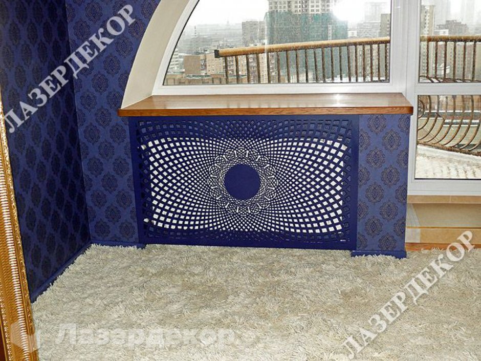 Экран на радиатор лазерная резка