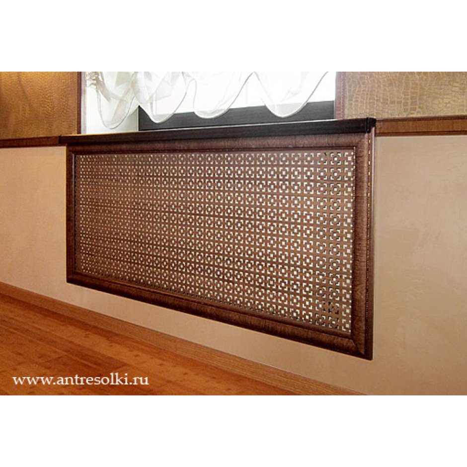 Ажурная решетка на радиатор