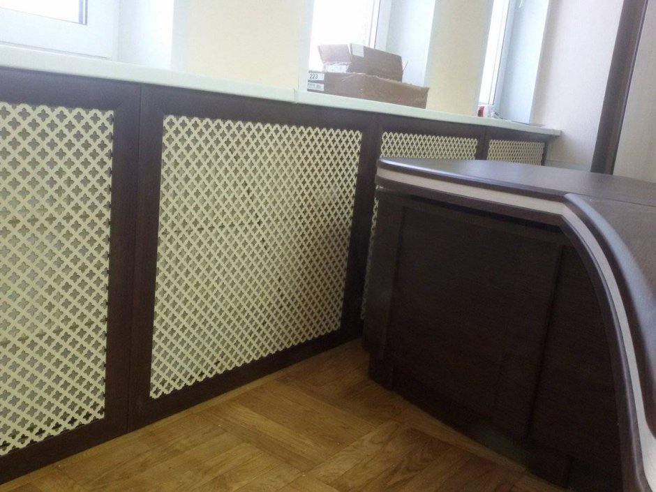 Резная панель МДФ для радиатора