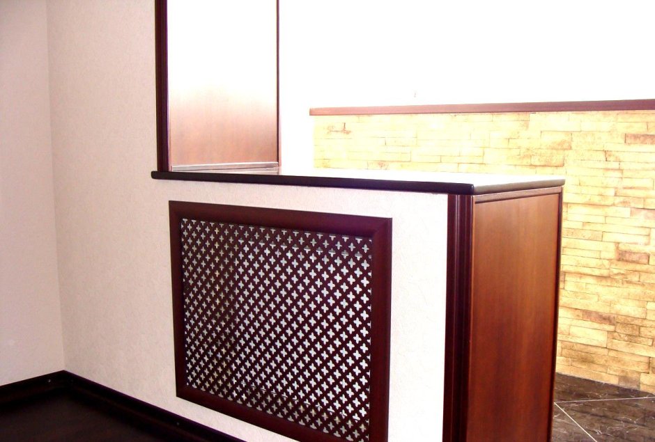 Ограждение лестницы из фанеры