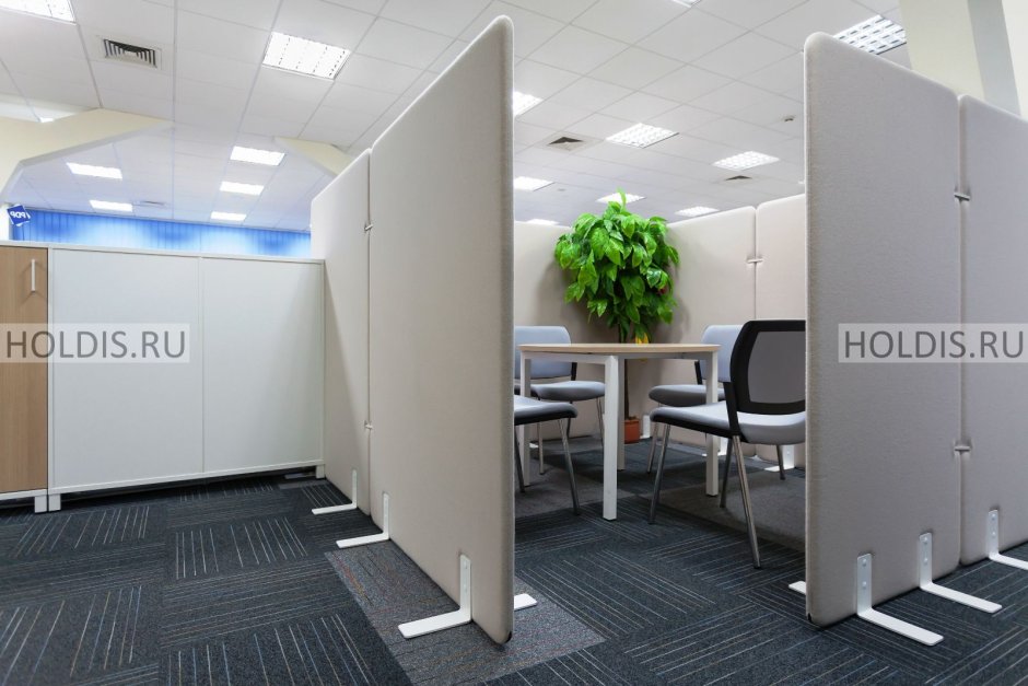 Акустические мобильные перегородки softoffice