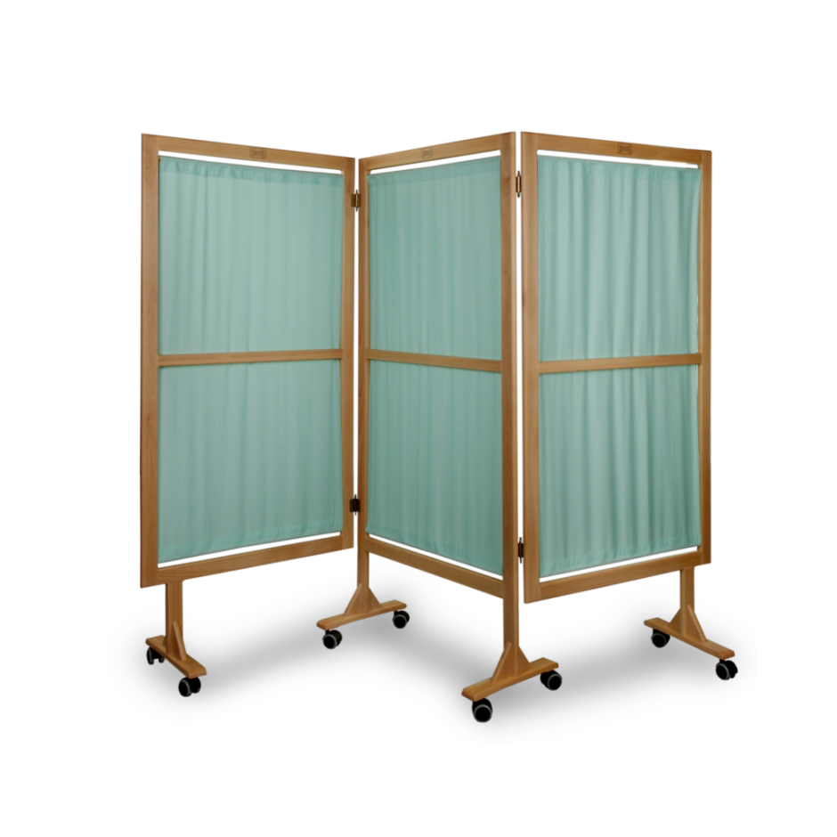 Ширма жалюзийная белая