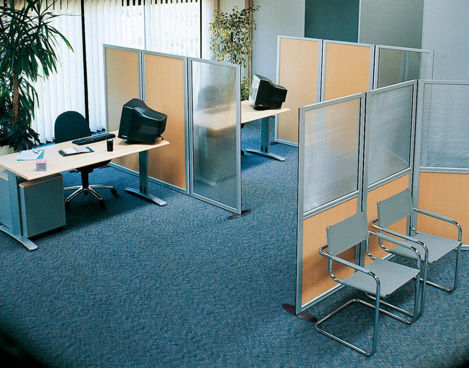 Офисные перегородки из поликарбоната