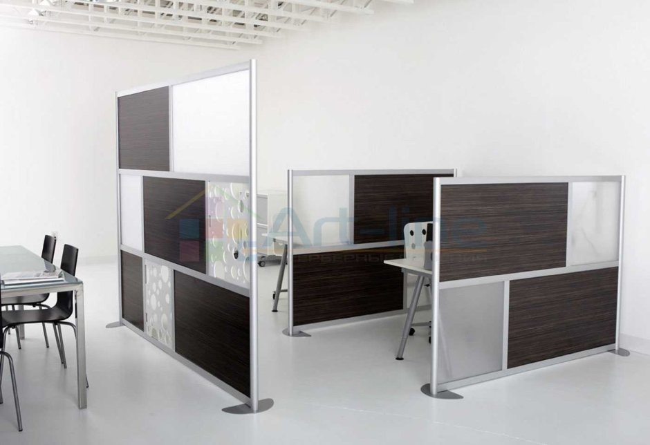 Перегородка офисная на стол акустическая