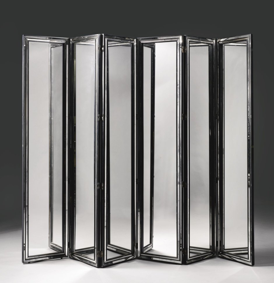 Зеркальная ширма перегородка