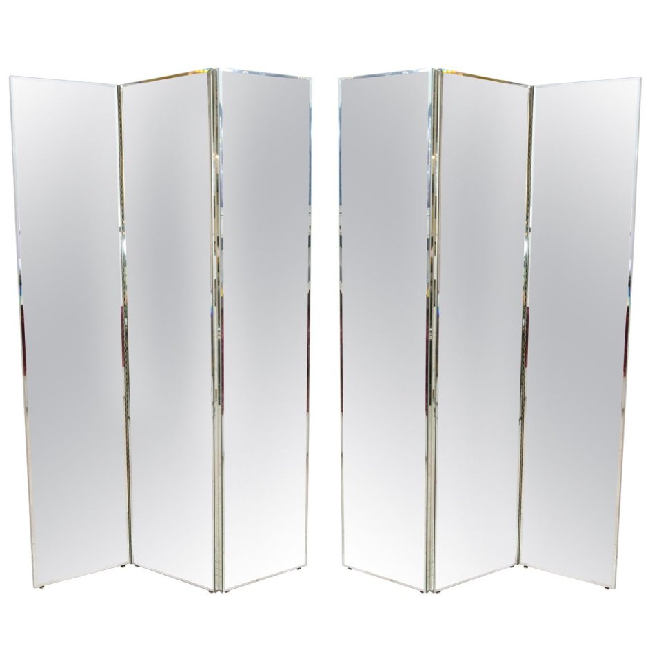 Ширма с зеркалом