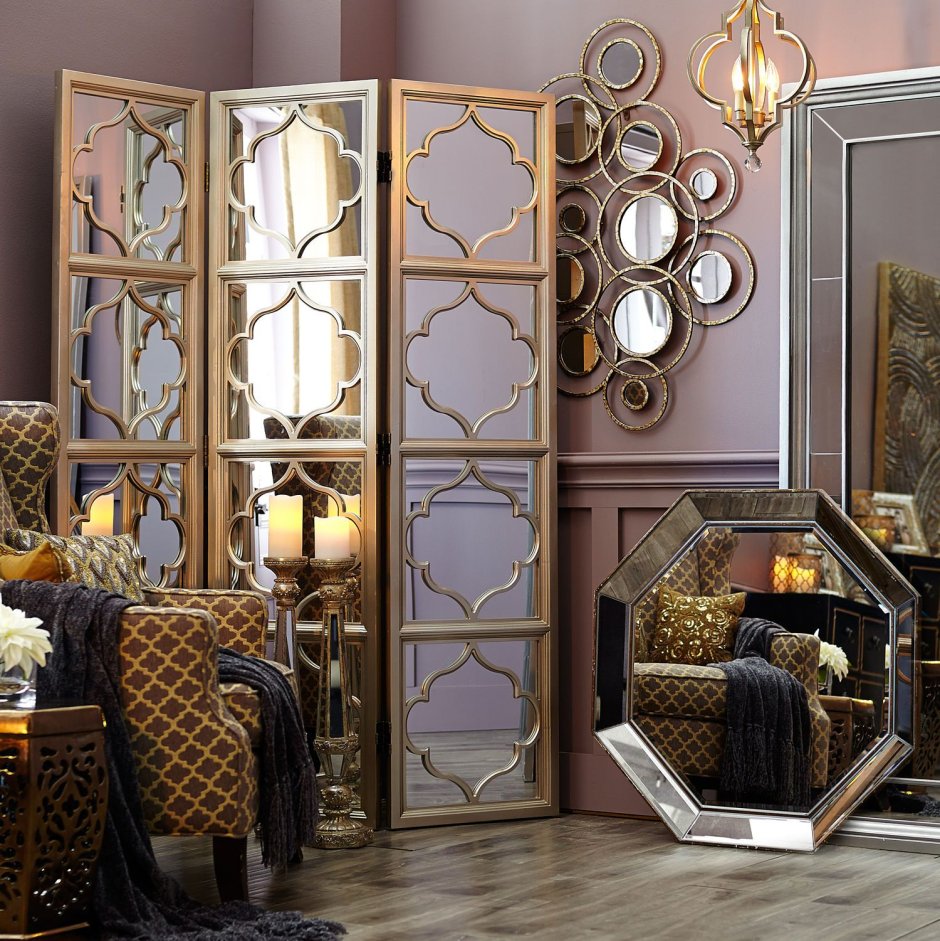 Ширма зеркальная