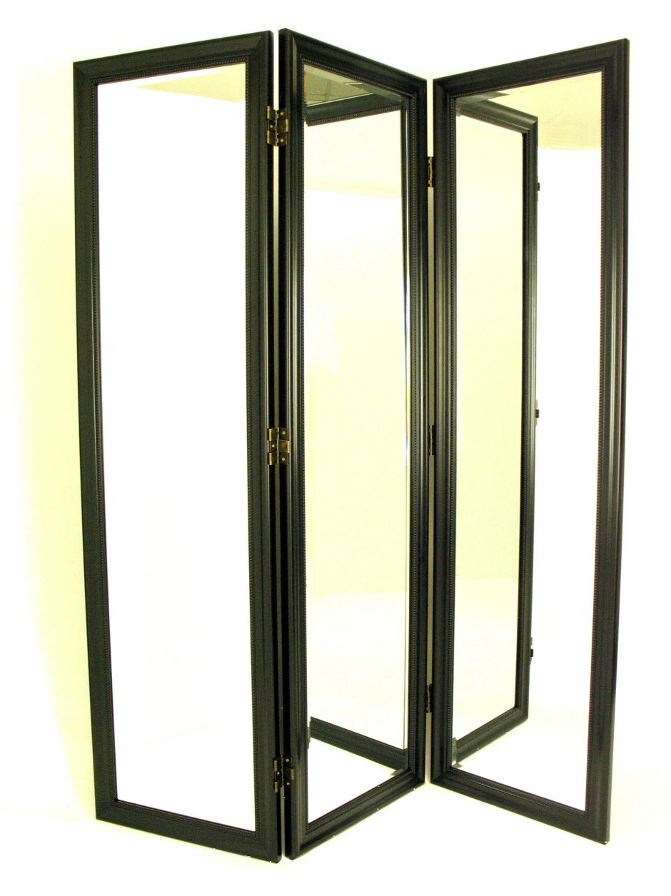 Зеркальная ширма перегородка