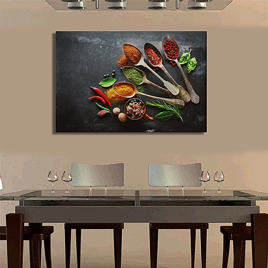 Панно на кухню на стену над столом