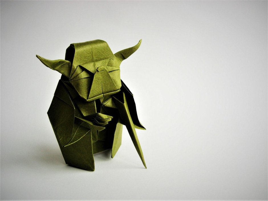 Оригами йода