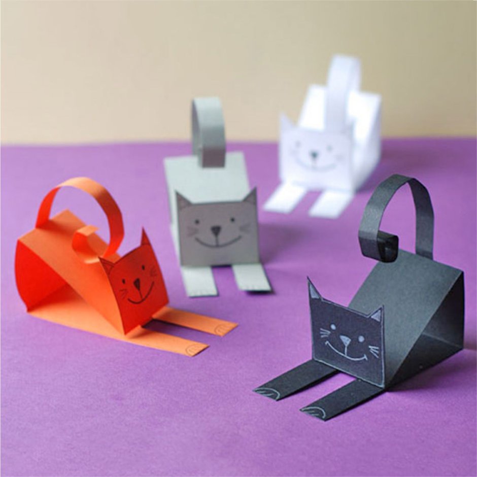 Поделки из бумаги и картона