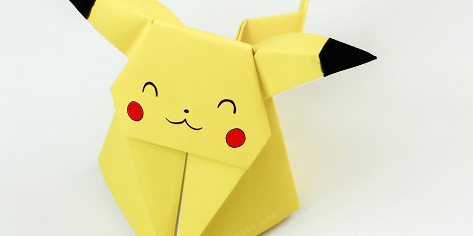 Оригами Пикачу