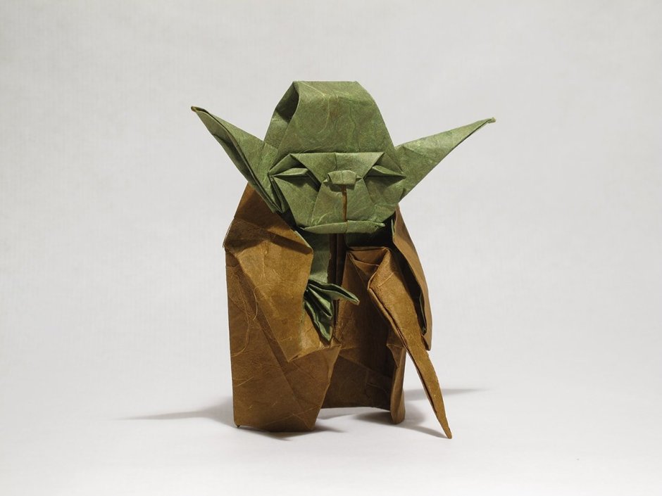 Магистр йода оригами