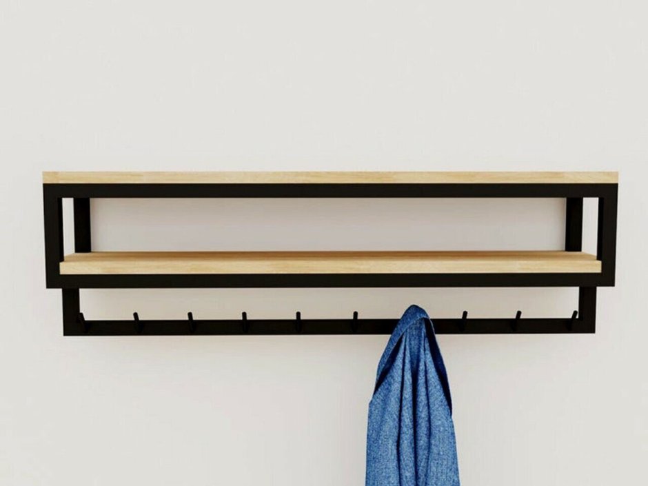 Рейл вешалка лофт