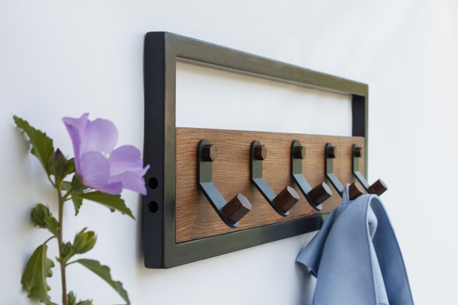 Вешалка настенная лофт