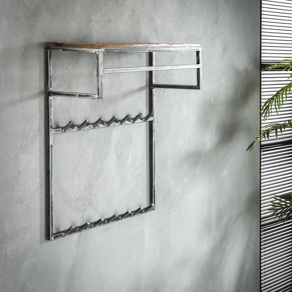 Вешалка полка лофт