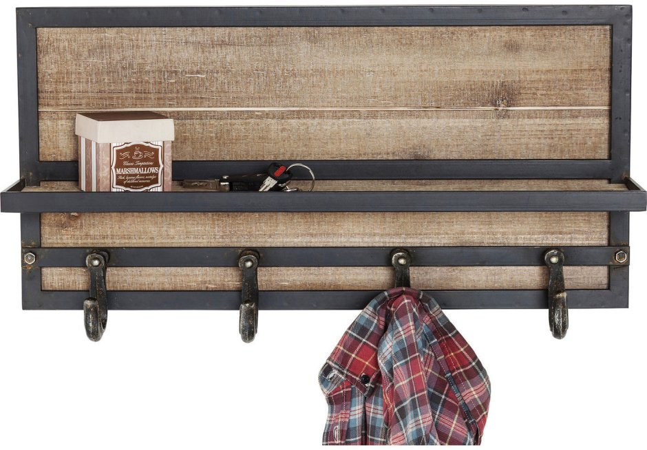 Полка лофт-Франция, полка Полотенцедержатель лофт 10.0003