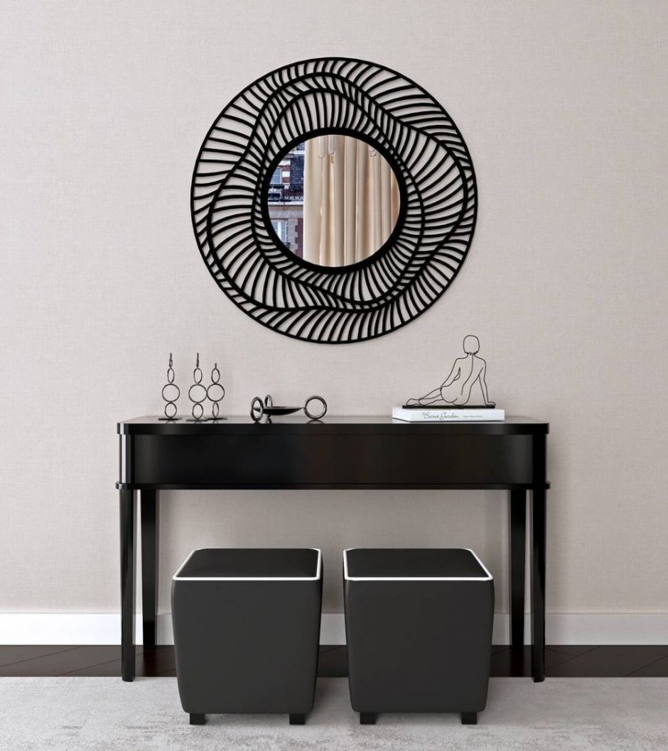 Настенное зеркальное панно