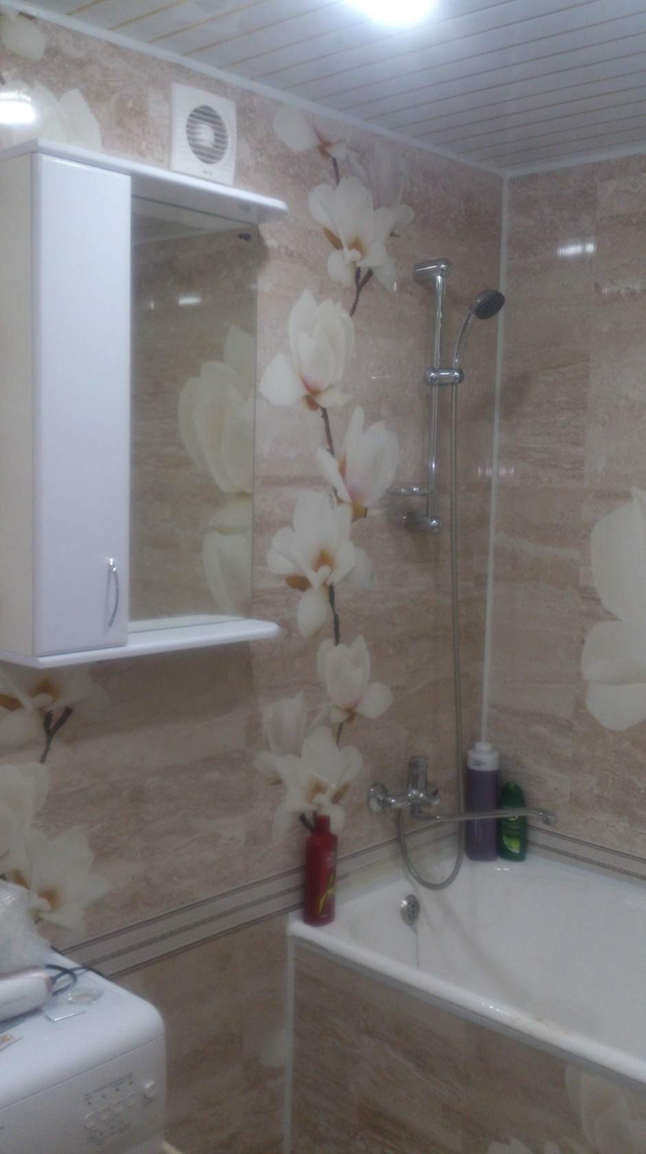 Отделка ванной комнаты сайдингом