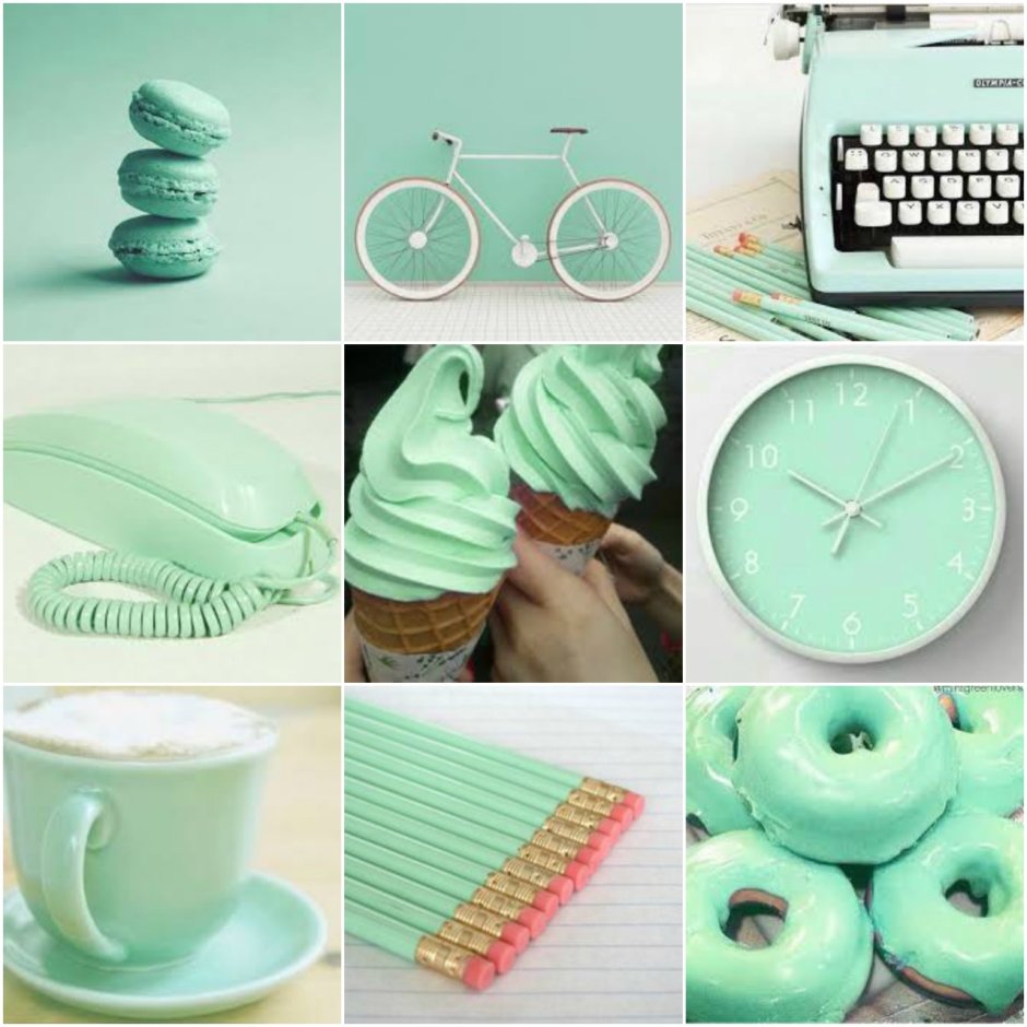 Предмет с цветом бирюзовым