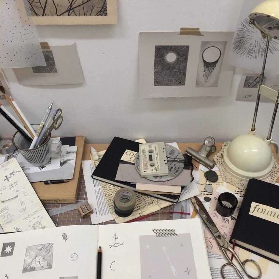 Рабочее место в офисе Эстетика