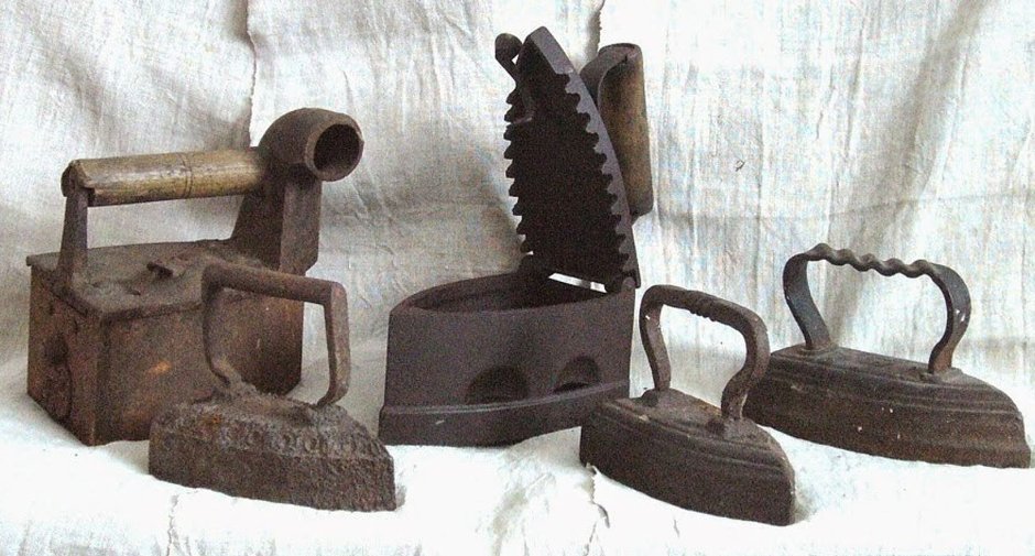 Утюги старые и современные