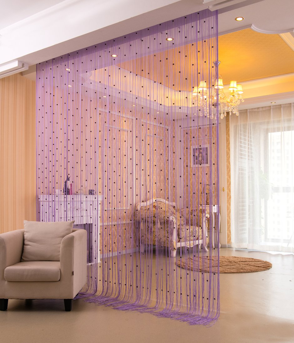 Круглая кровать с балдахином