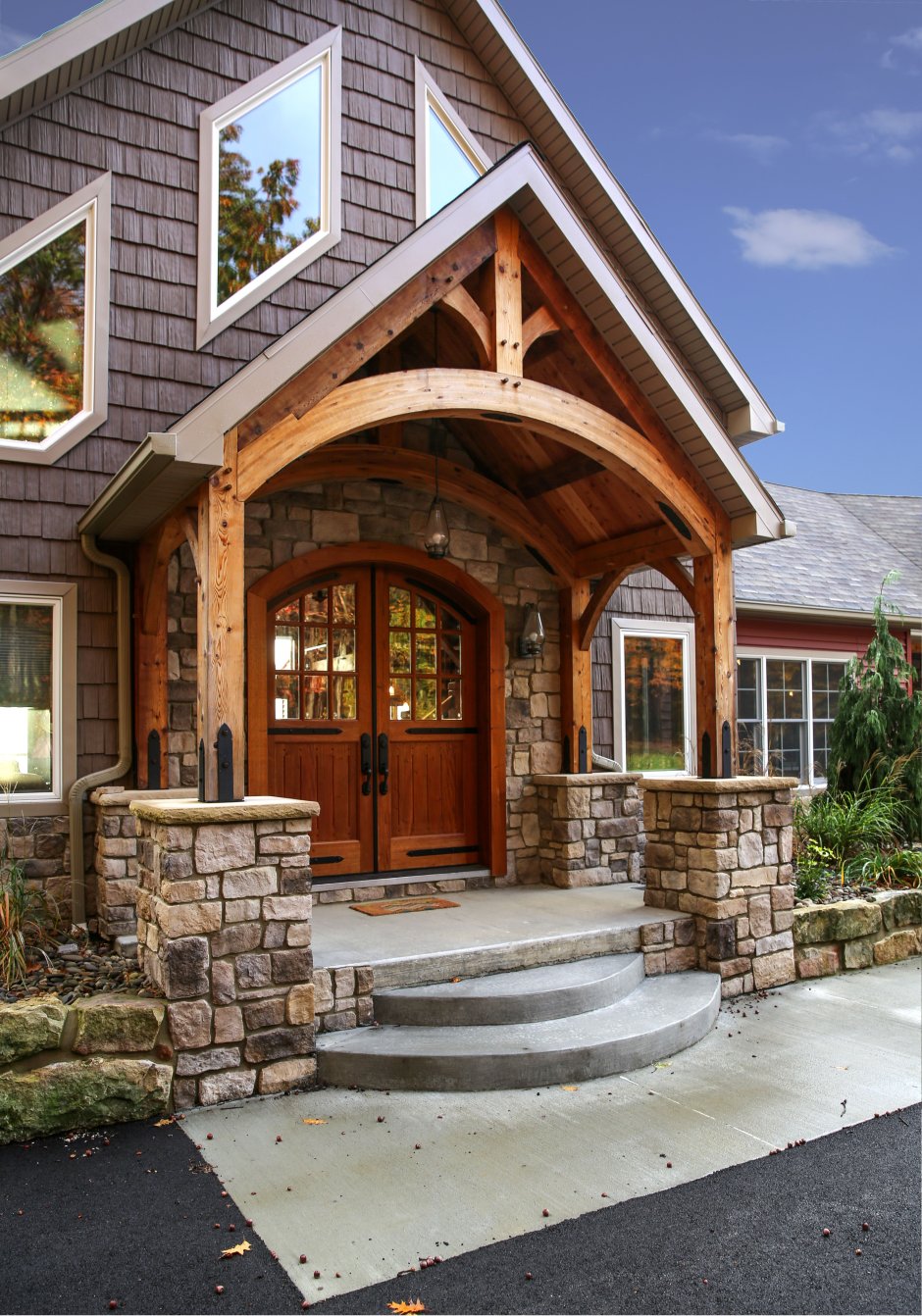 Крыльцо Тимбер фрейм