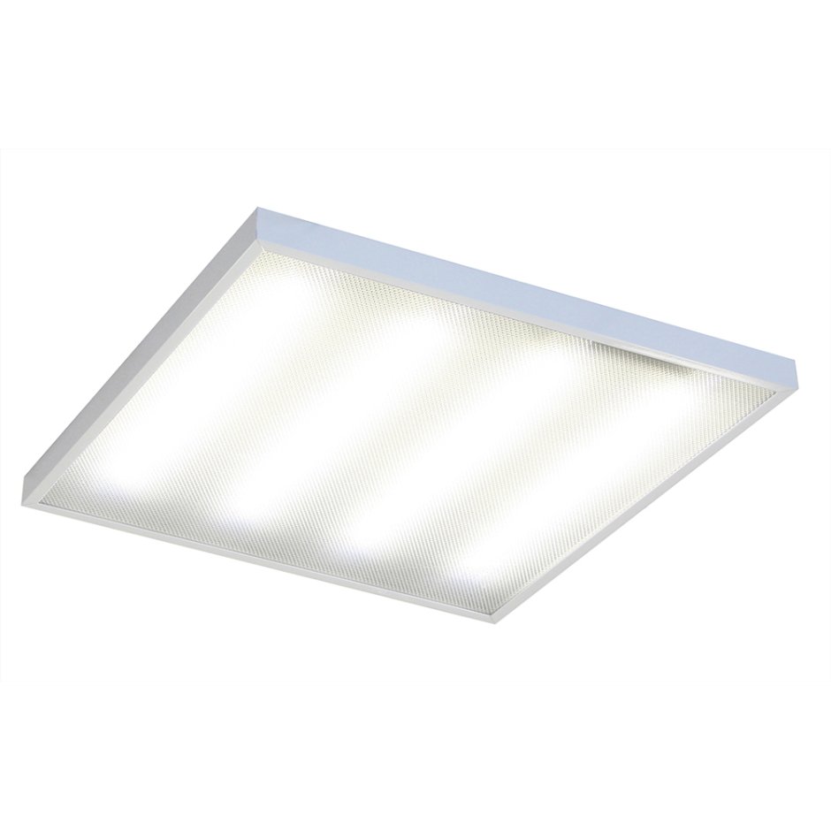 Светильник офисный Gauss mir 35w 3500lm 4000k ip40 595*595*50мм Призма с БАП led 1/1