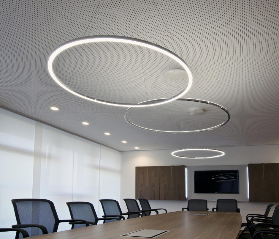 Радиусные светильники подвесные