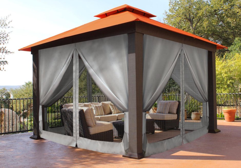 Москитная сетка для беседки