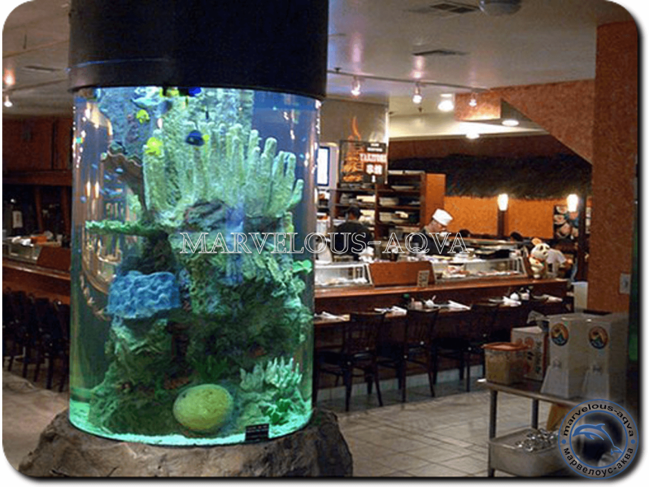 Аквариум колонна 100 литров