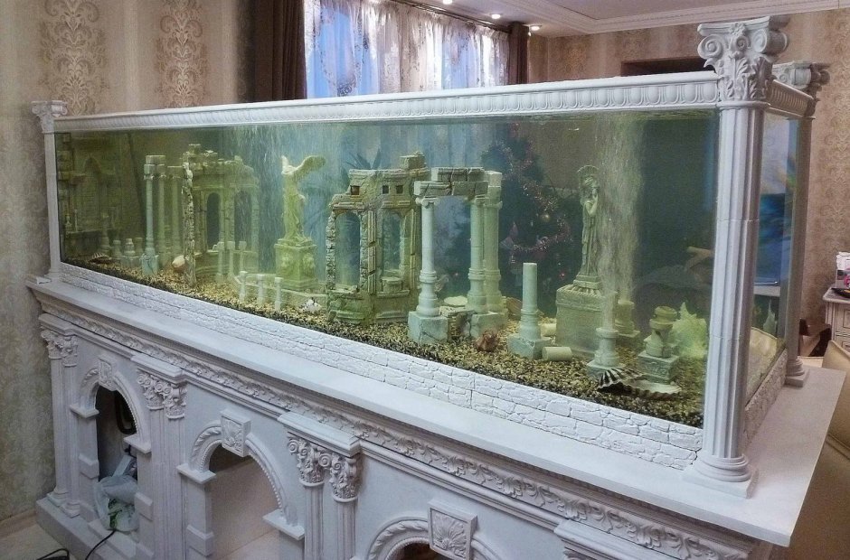Аквариум в интерьере