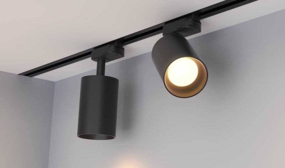 Шинопровод встраиваемый для трековых светильников, черный, cab1004 3м, Feron