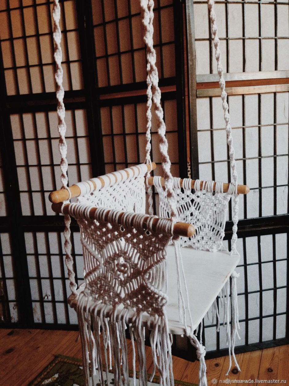 Качели макраме