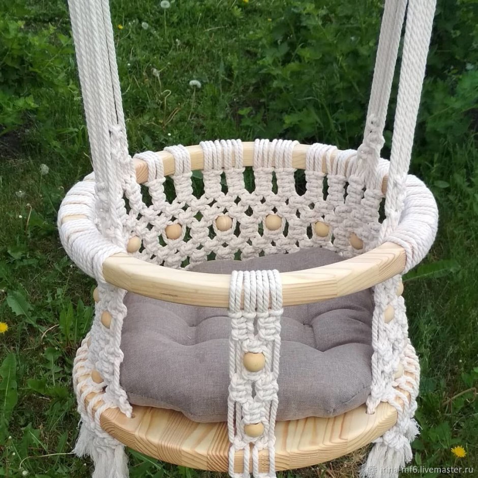 Колыбель зыбка макраме