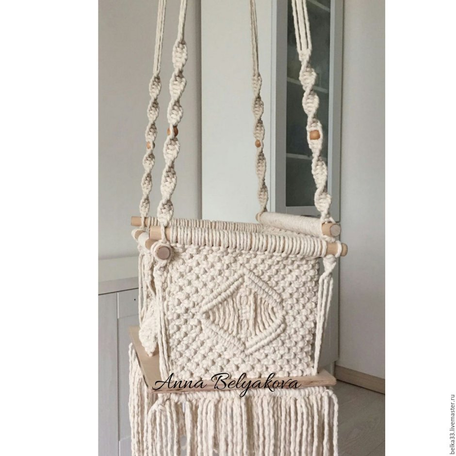 Кресло гамак макраме Obi