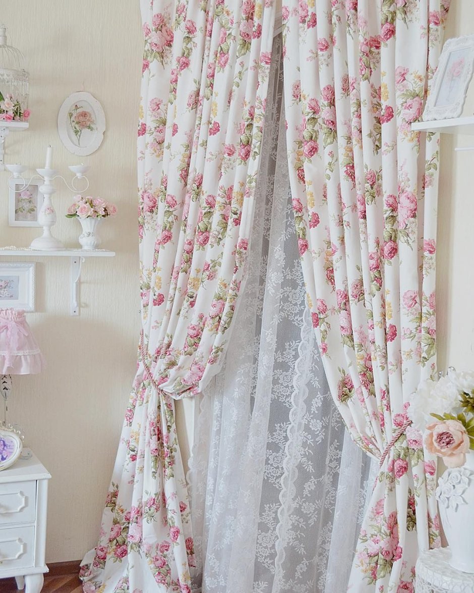 Шторы Прованс шебби Шик столовая