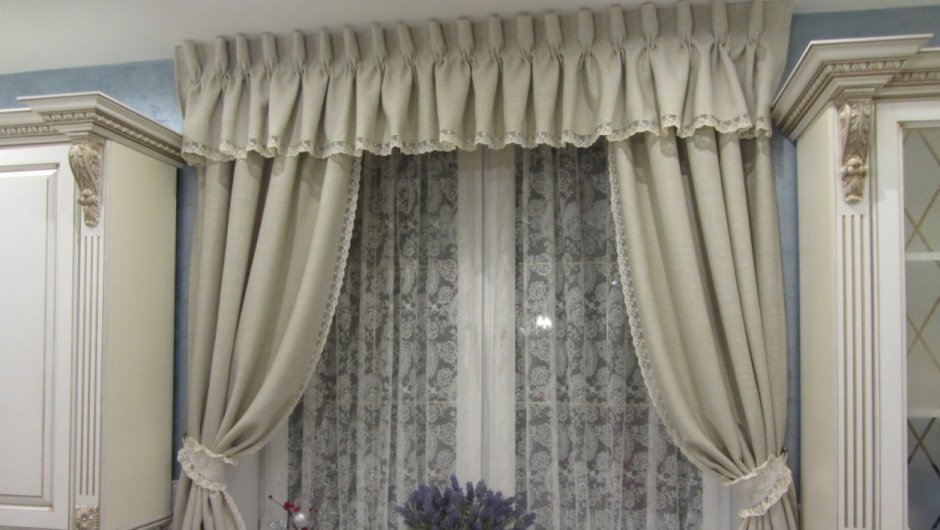 Ламбрекен в стиле Прованс