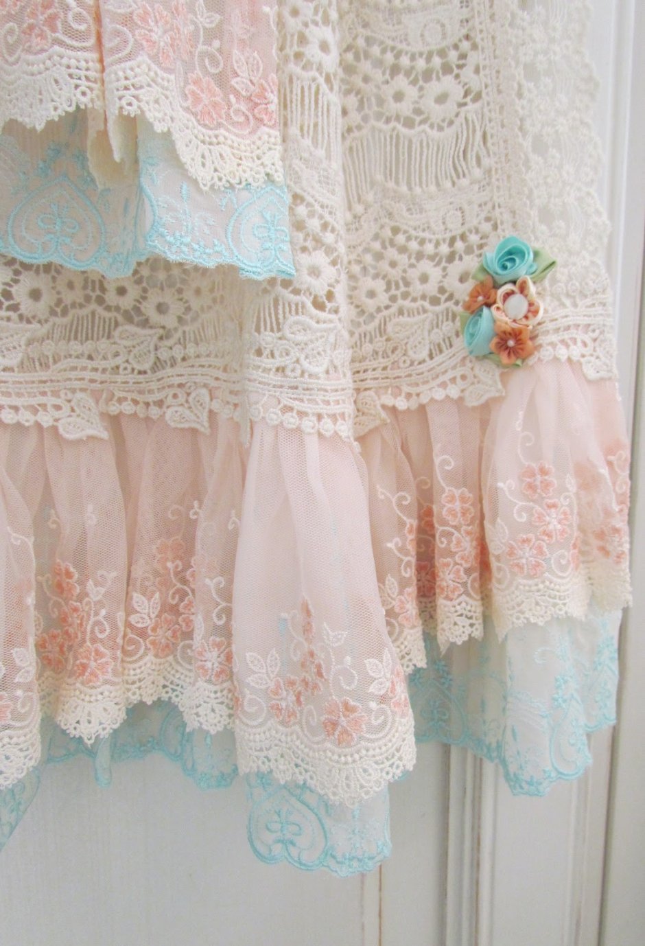 Кружевные занавески в стиле Прованс