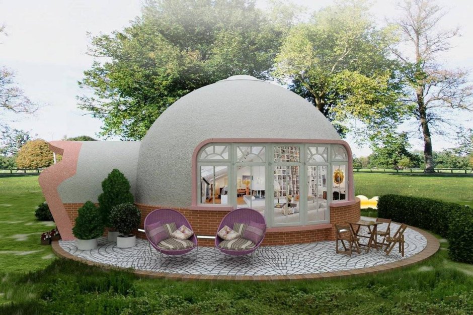 Эко дом сфера купольный ЭКОДОМ