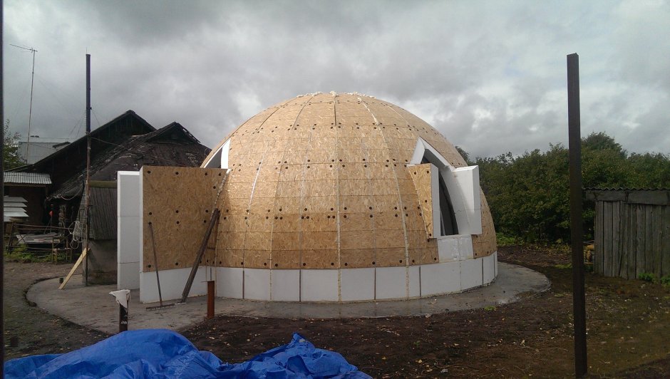 Купольный дом из ППУ
