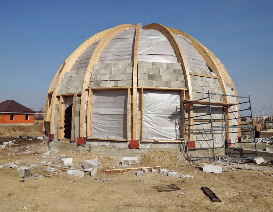 Купольная баня Добросфера