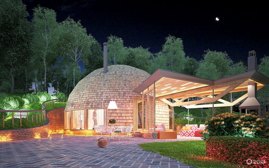 Стратодезический купол